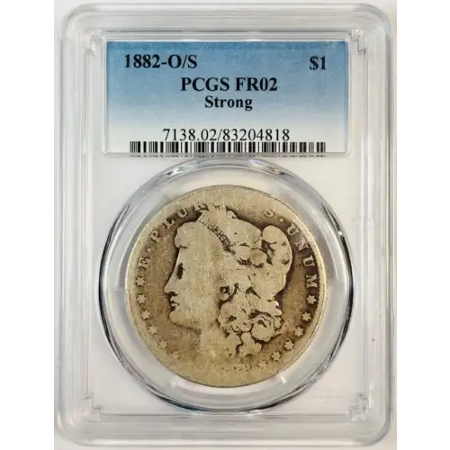 1882-O/S $1 Strong