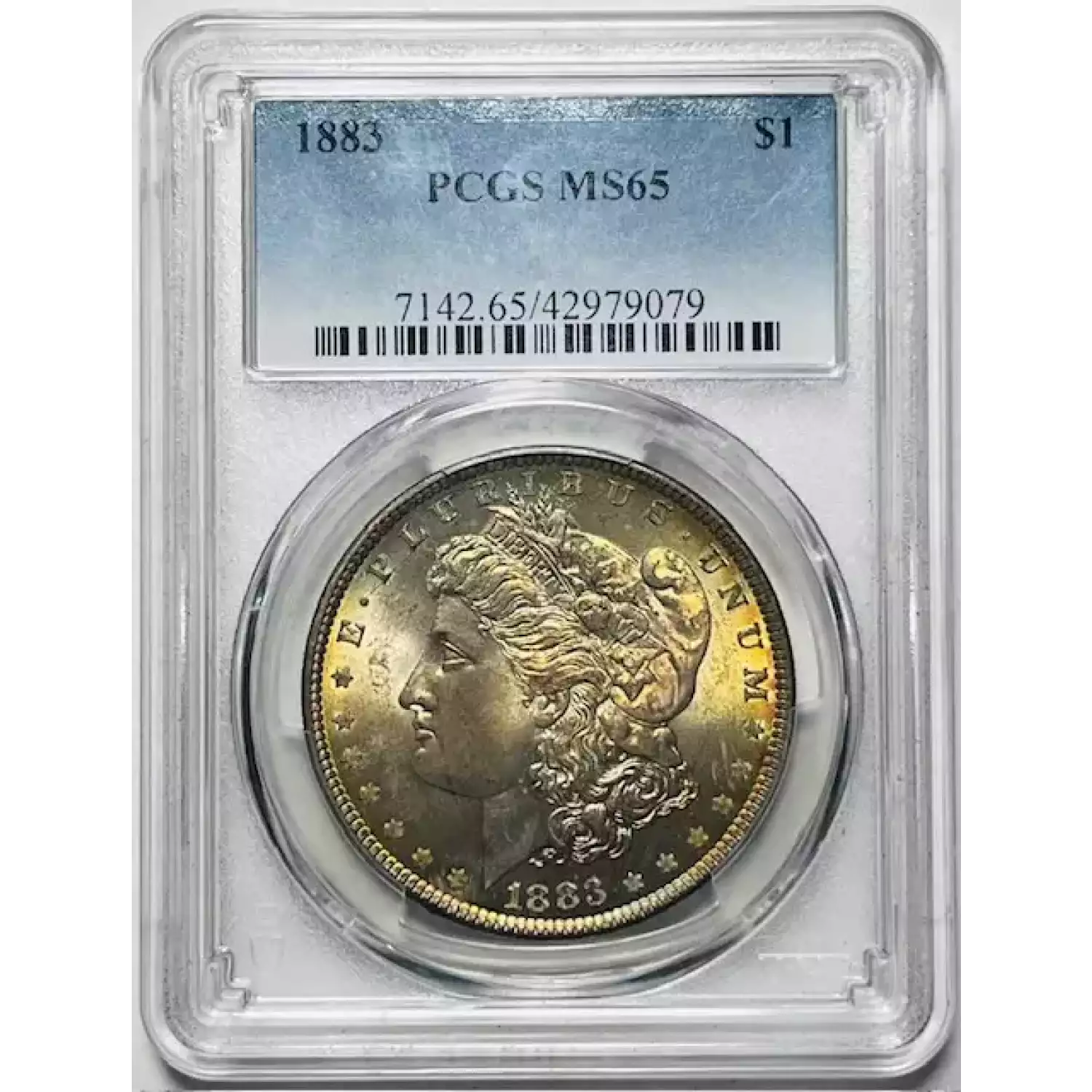 1883 Morgan Silver Dollar PCGS MS-65 Pretty! - Bob Paul Rare Coins