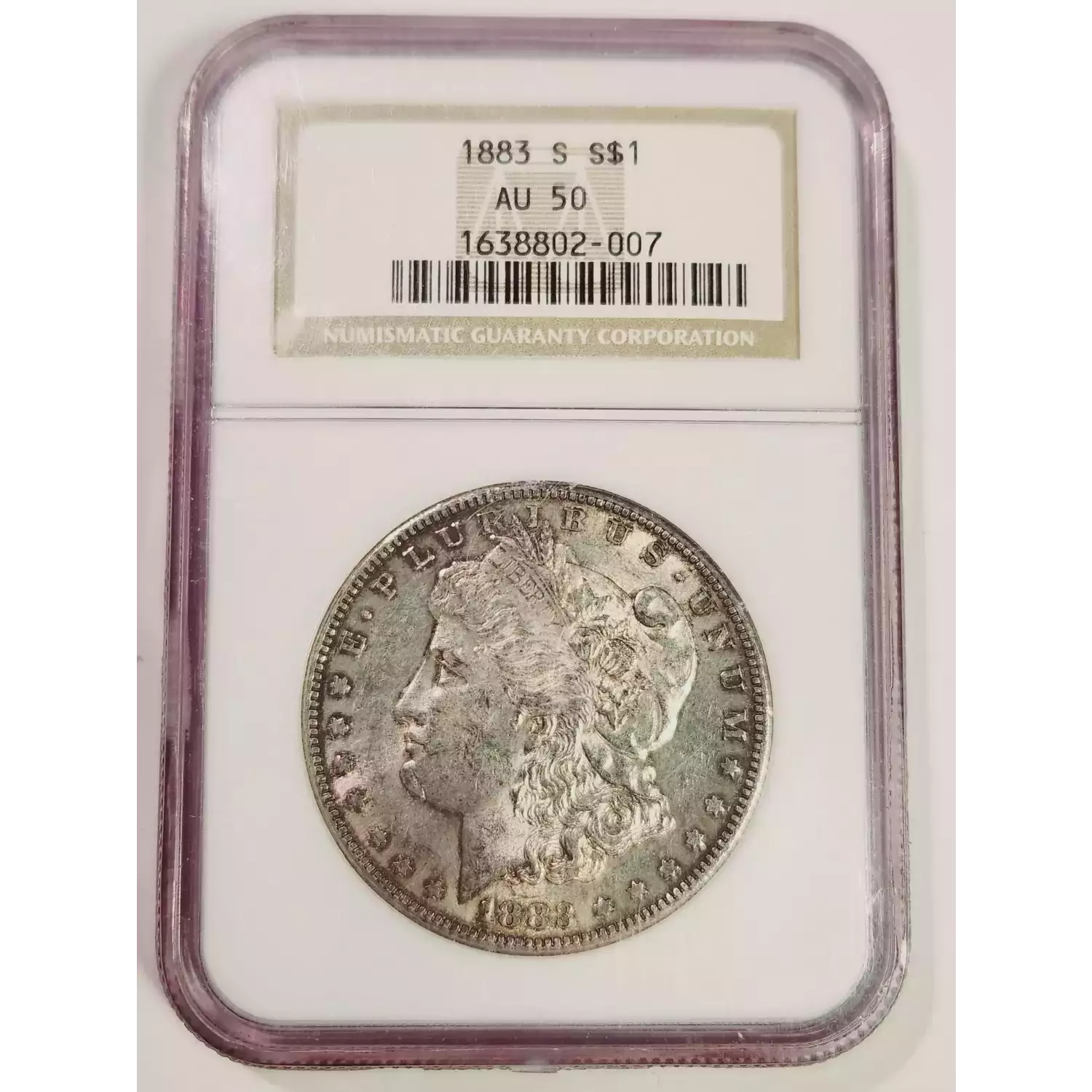 1883-S Morgan Silver Dollar NGC AU-50 - Bob Paul Rare Coins