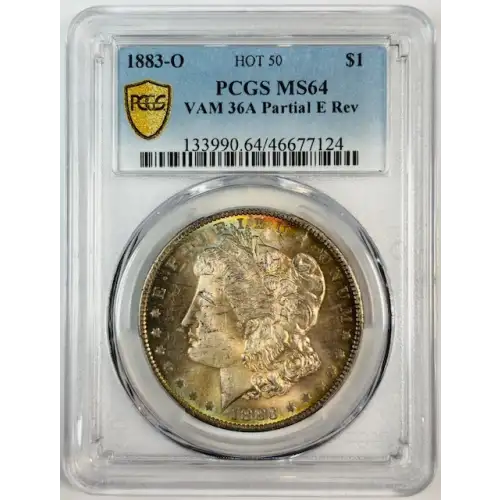 1883-O $1 VAM 36A, Partial E Rev HOT 50 (2)