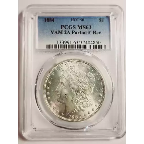 1884 $1 VAM 2A Partial E Rev