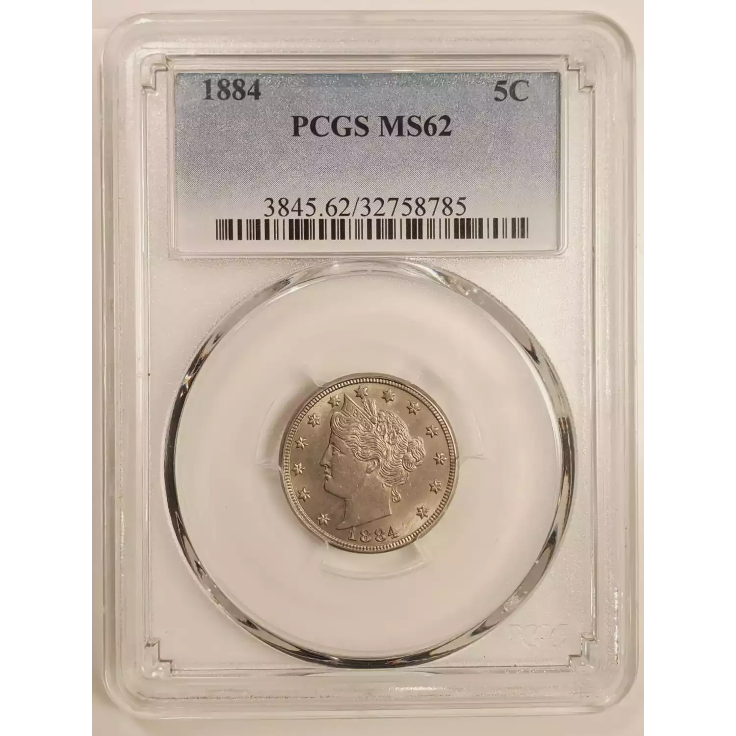 1884 Liberty Head Nickel PCGS MS-62 - Bob Paul Rare Coins