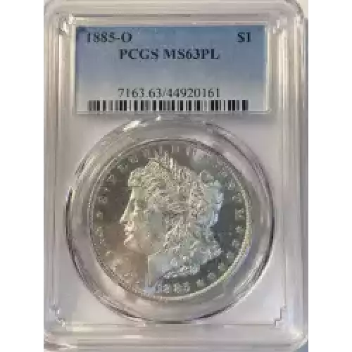 1885-O $1, PL