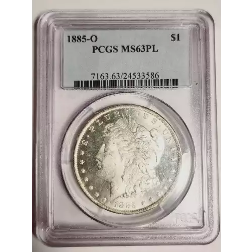 1885-O $1, PL