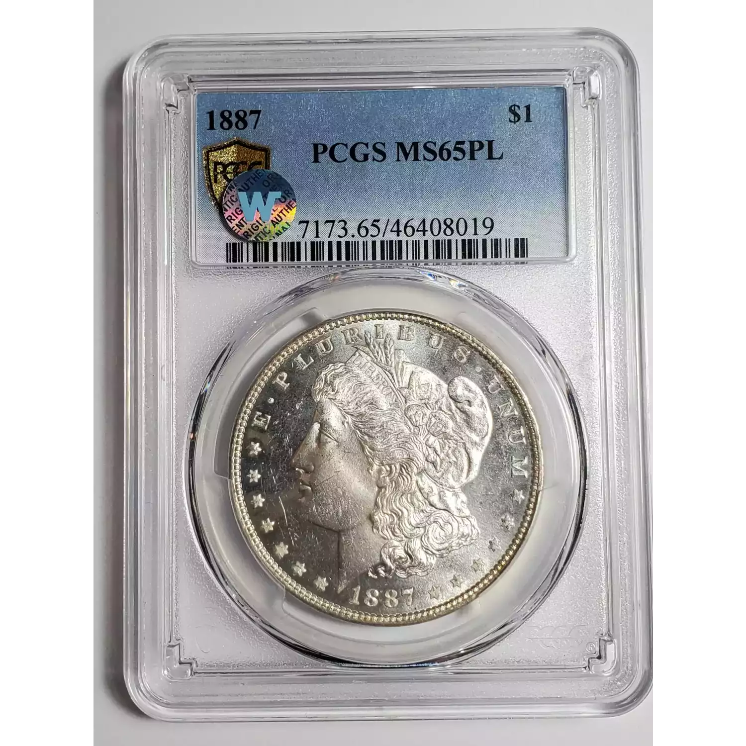 1887 $1, PL