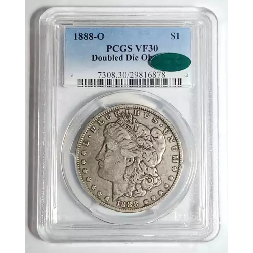 1888-O $1 Doubled Die Obverse