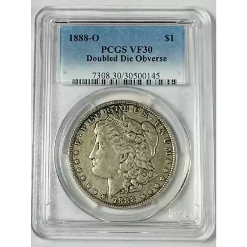 1888-O $1 Doubled Die Obverse