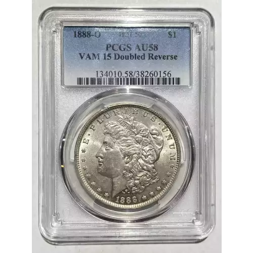 1888-O $1 VAM 15 Doubled Reverse