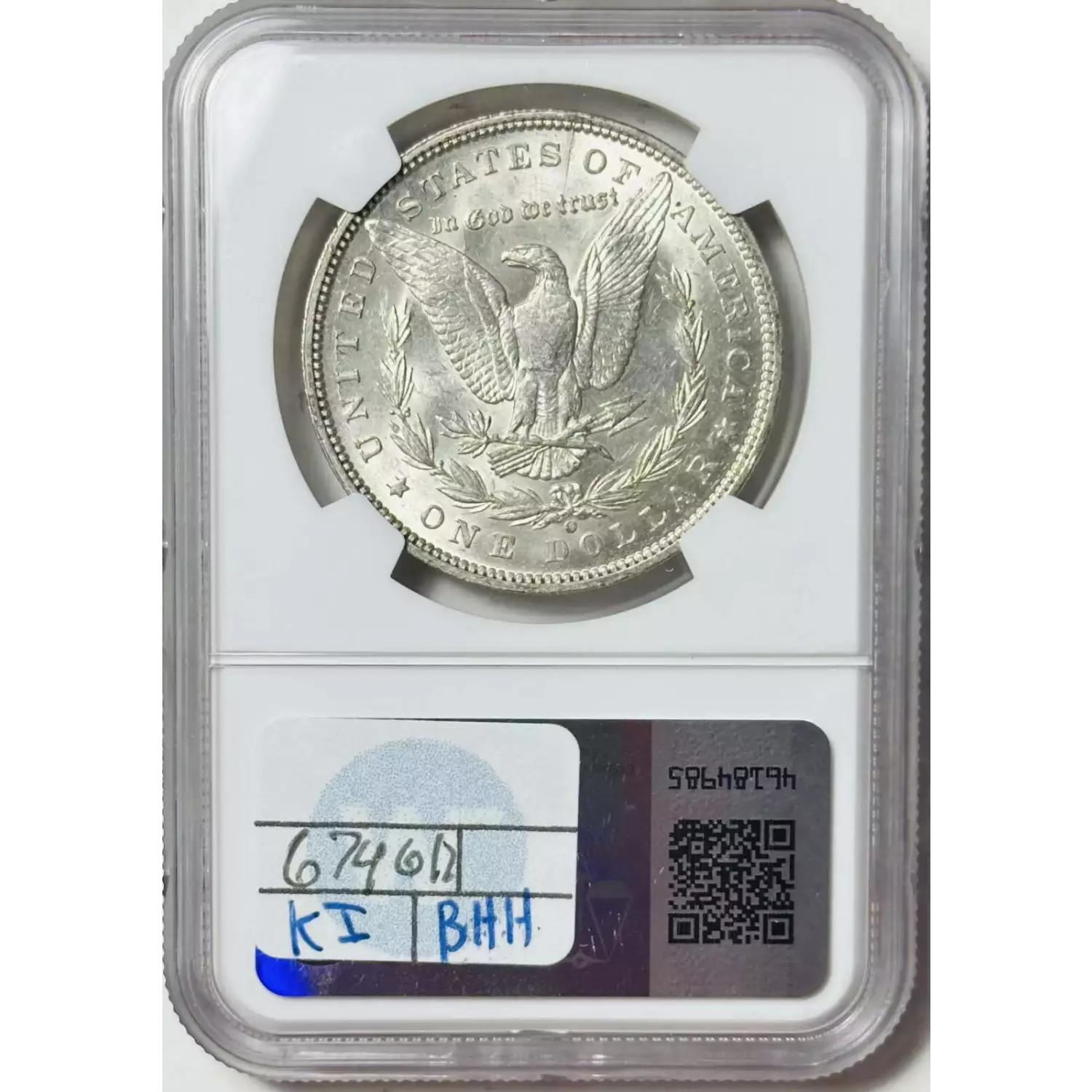 1890-O Morgan Silver Dollar NGC AU-58 - Bob Paul Rare Coins