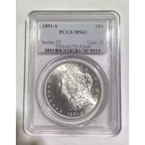 1891-S $1