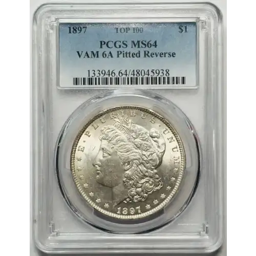 1897 $1 VAM 6A Pitted Reverse TOP 100 (2)