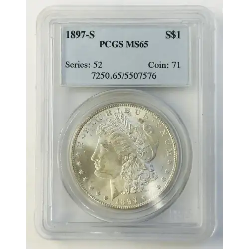 1897-S $1