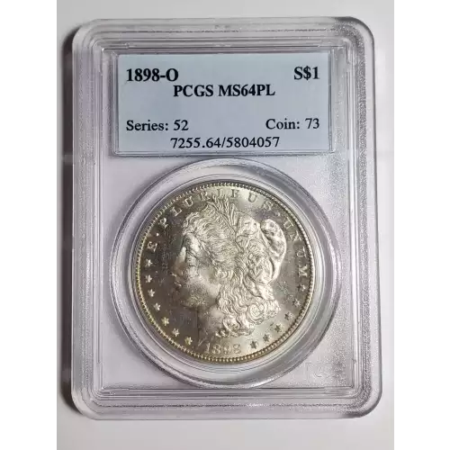 1898-O $1, PL