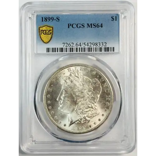 1899-S Morgan Silver Dollar PCGS MS-64