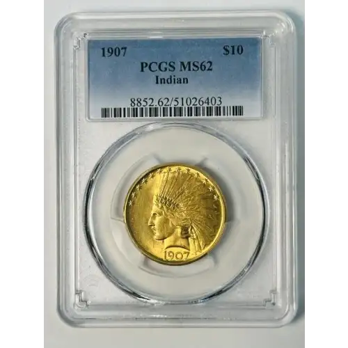 1907 $10 Indian