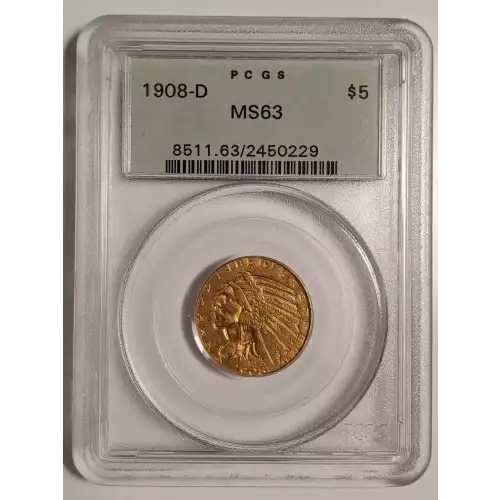 1908-D $5