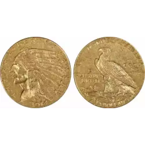 1914-D $2.50 (3)