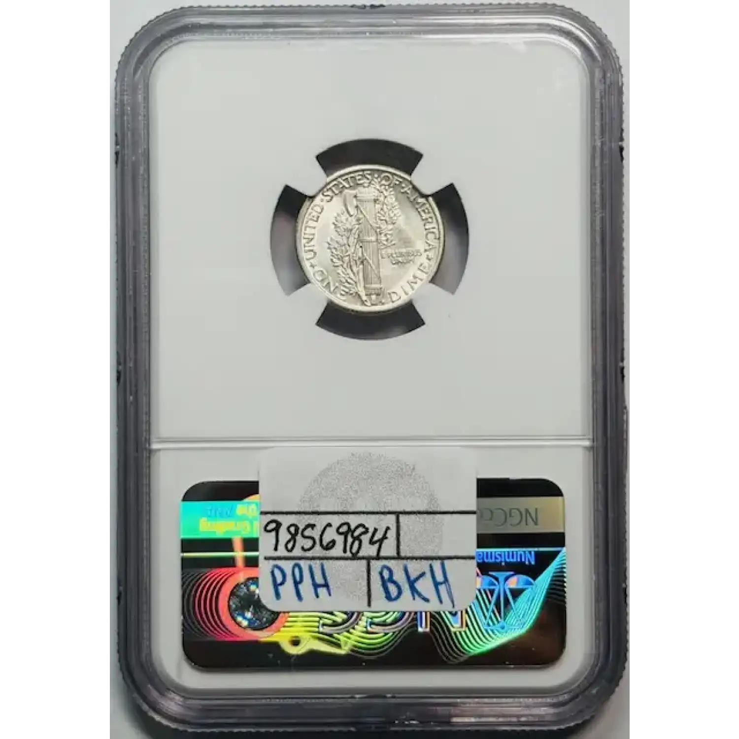 1917 Mercury Dime NGC MS-63 FB - Bob Paul Rare Coins