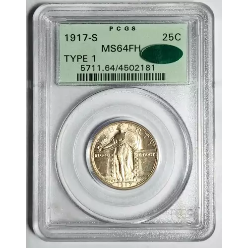 1917-S 25C Type 1, FH