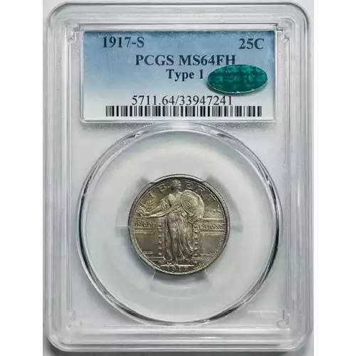1917-S 25C Type 1, FH