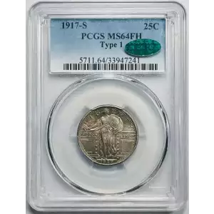 1917-S 25C Type 1, FH
