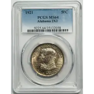 1921 50C Alabama, 2X2