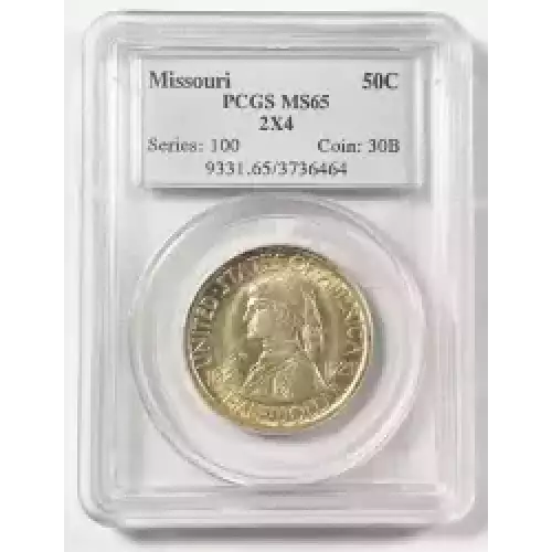 1921 50C Missouri, 2X4