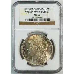 1921 HOT-50 VAM-15 PITTED REVERSE