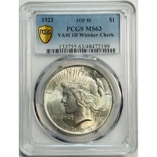 1923 $1 Whisker Cheek, VAM 1D TOP 50 (2)