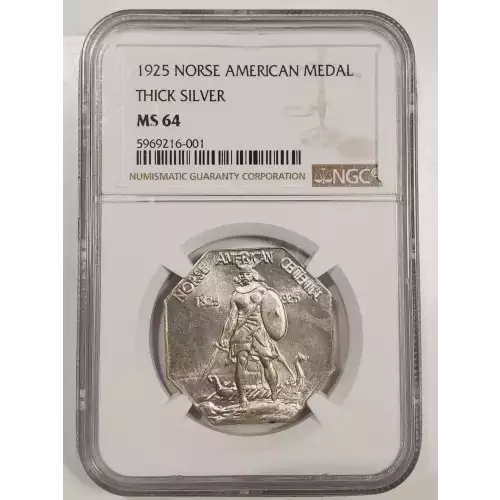 1925 NORSE THICK SILVER 