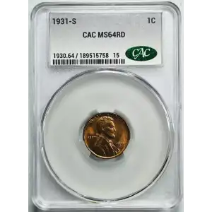 1931-S 1c RD