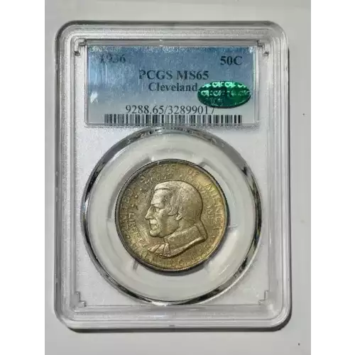 1936 50C Cleveland