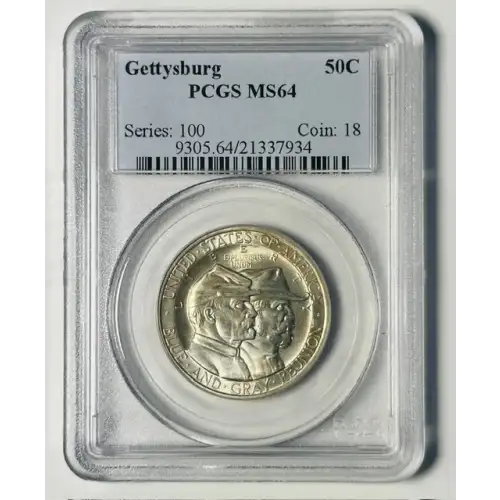 1936 50C Gettysburg