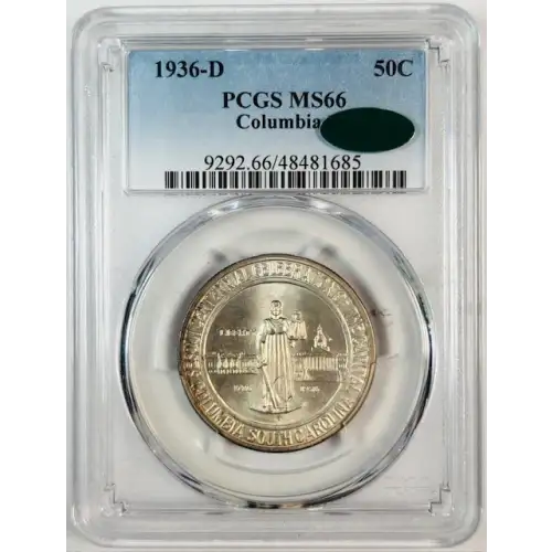 1936-D 50C Columbia