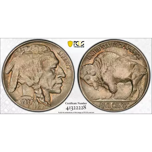 1937-D 5C 3 Legs