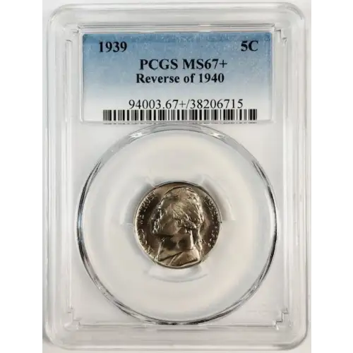 1939 5C Reverse of 1940