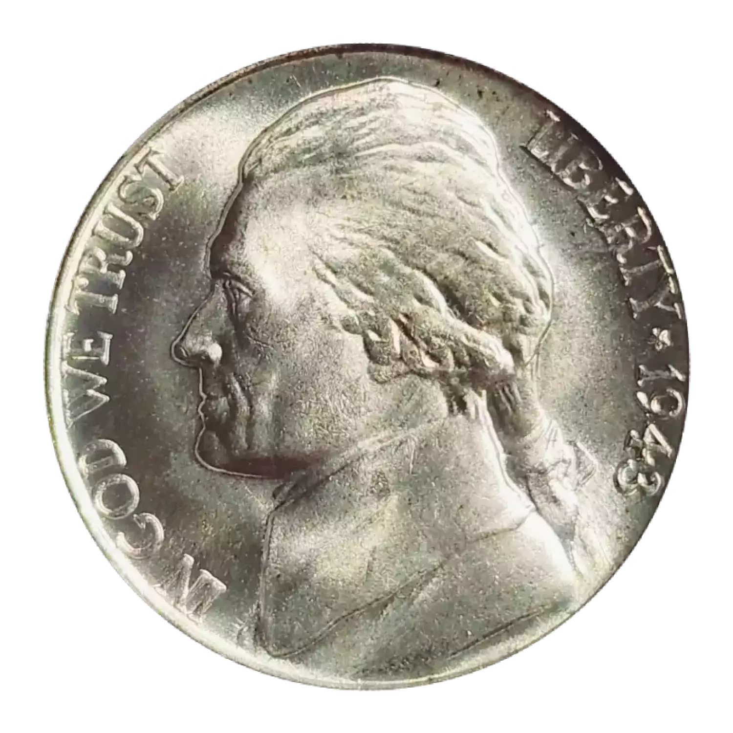 1943 Nickel Jefferson NGC MS-67+ 5FS - Bob Paul Rare Coins