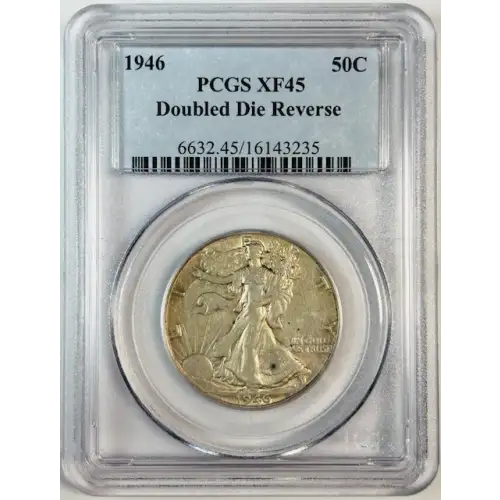 1946 50C Doubled Die Reverse