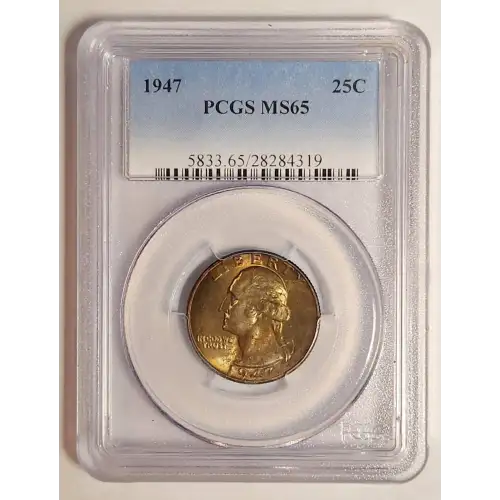 1947 Washington Quarter  PCGS MS-65