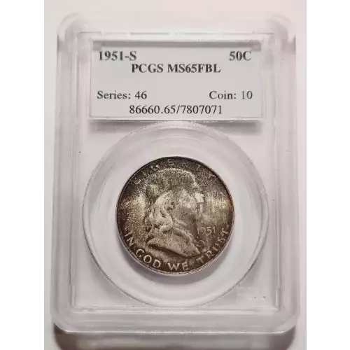 1951-S 50C, FBL
