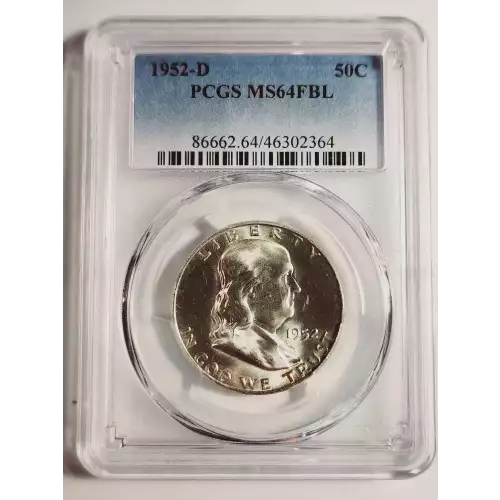 1952-D 50C, FBL