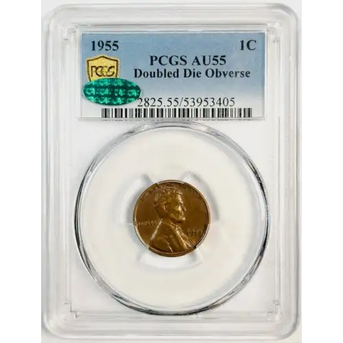 1955 1C Doubled Die Obverse, BN (3)