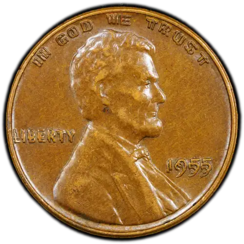 1955 1C Doubled Die Obverse, BN (4)