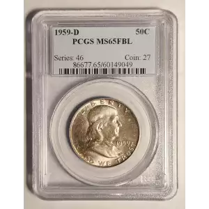 1959-D 50C, FBL