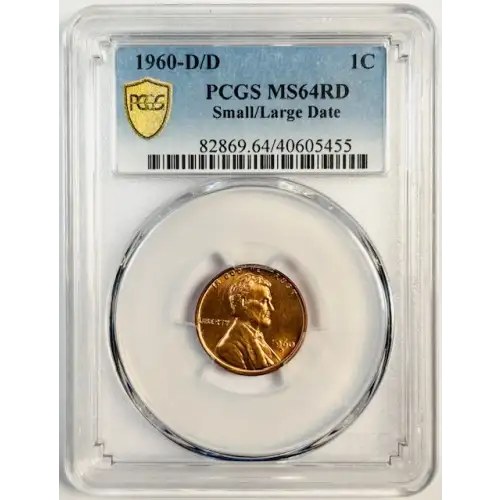 1960-D/D 1C Small/Large Date, RD (3)