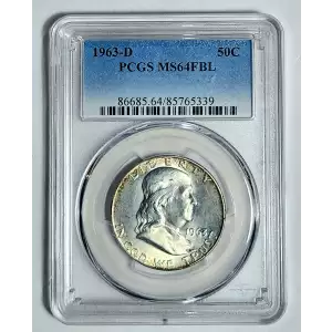 1963-D 50C, FBL