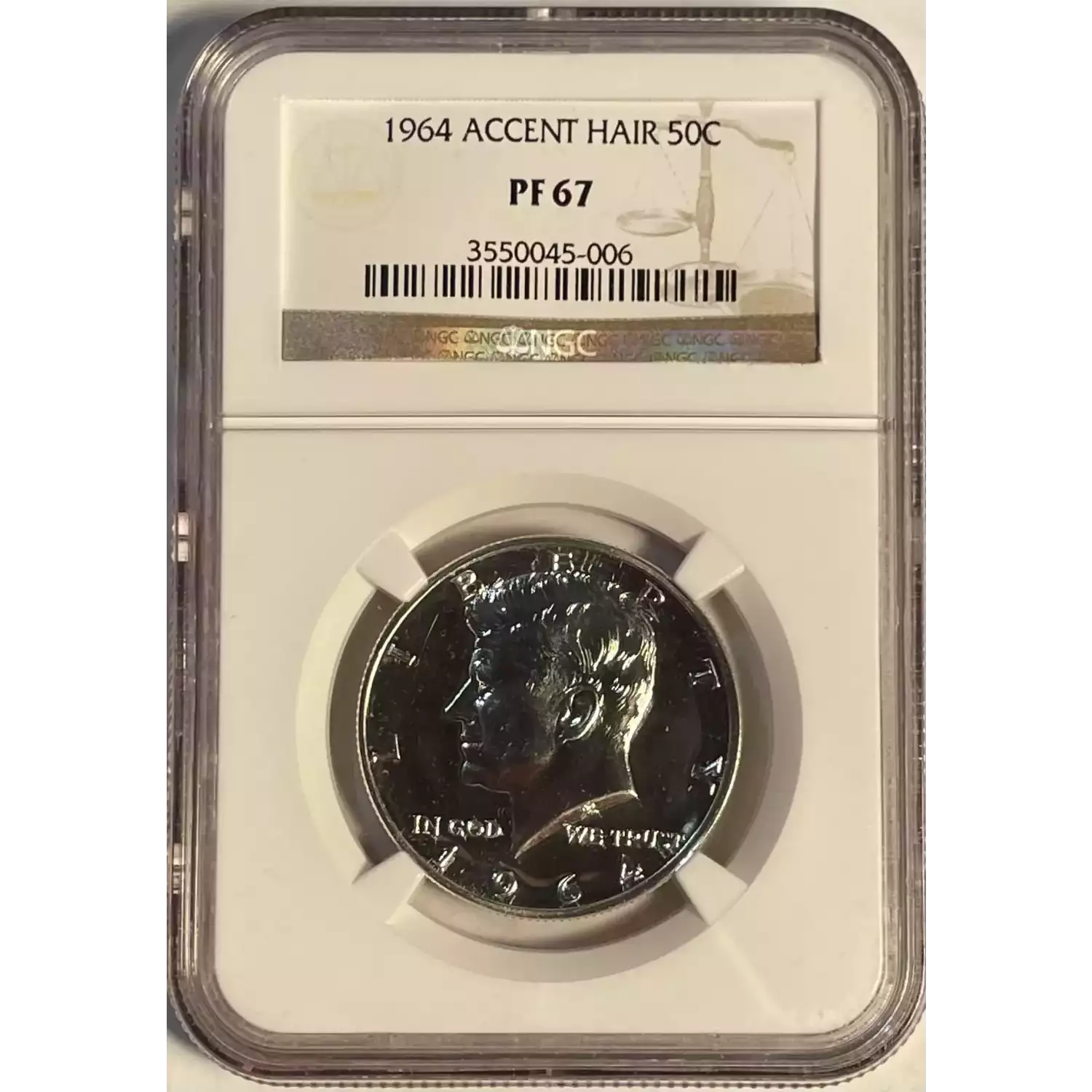 1964 ACCENT NGC PF67 Bob Paul Rare Coins