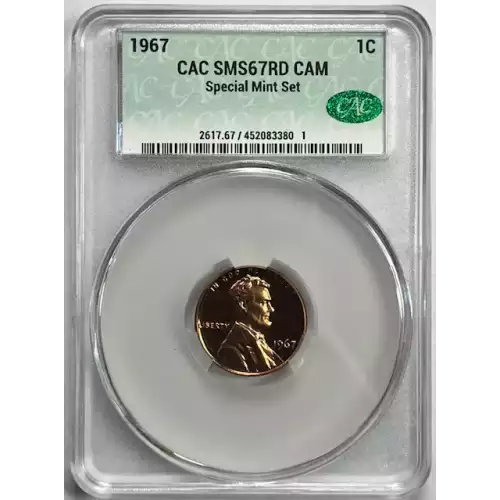 1967 Special Mint Set 1c RD CAM