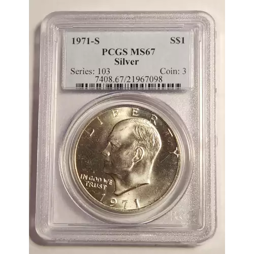 1971-S $1 Silver