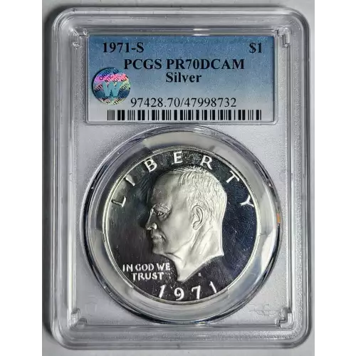 1971-S $1 Silver, DCAM